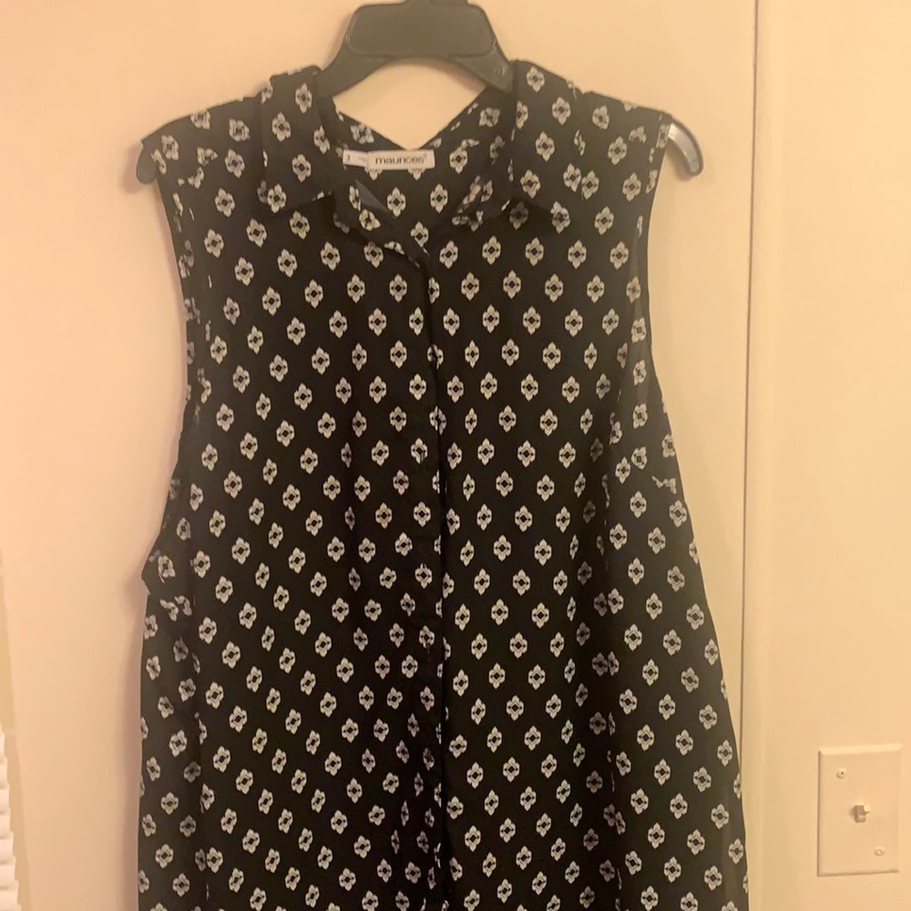 Maurices button up dress or cover